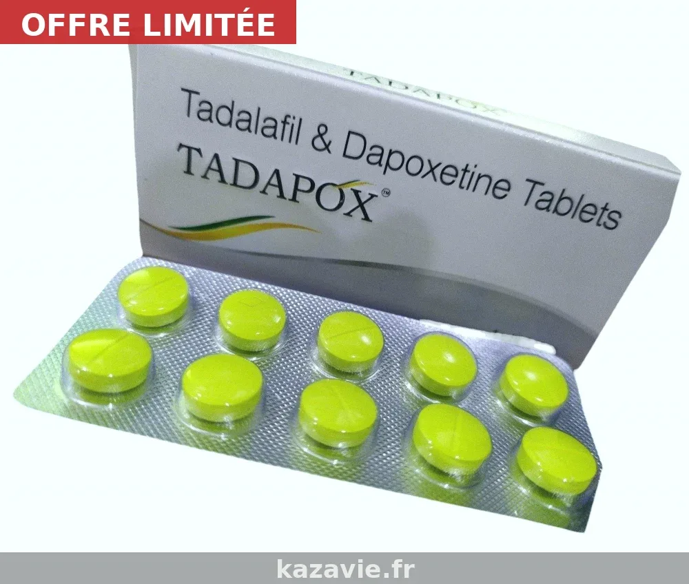 Acheter Tadapox 20/60mg générique à Paris — livraison rapide