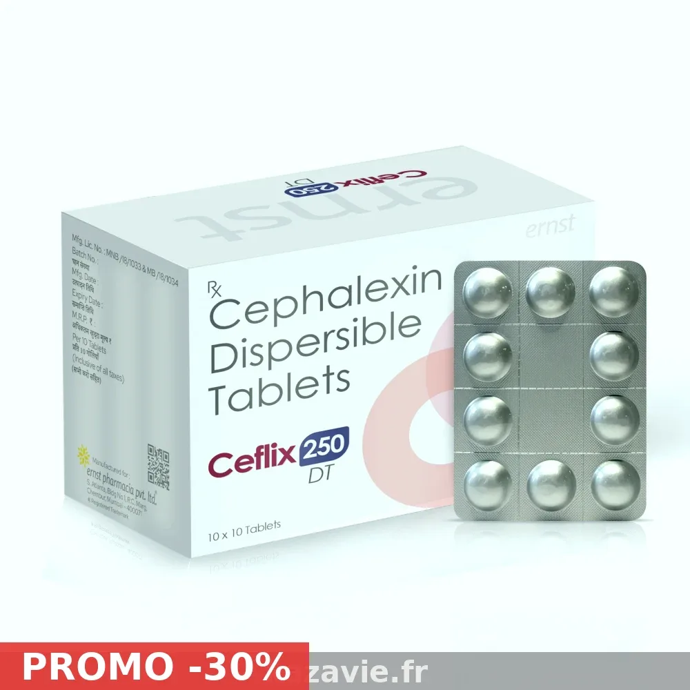 Acheter Céfalexine 500mg en France métropolitaine — prise en charge de infections bactériennes