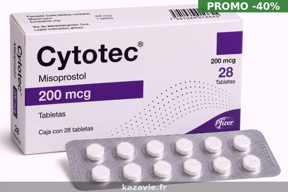 Acheter Cytotec 200mcg meilleur prix générique à Paris