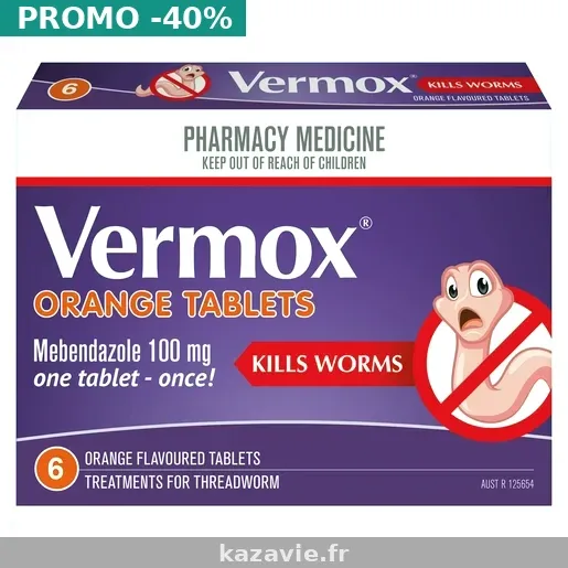 Achat Vermox 100mg meilleur prix en France