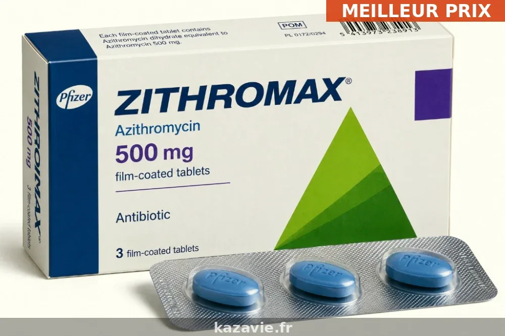 Acheter Zithromax 500mg à Nice — ordonnance en ligne – livraison 48h